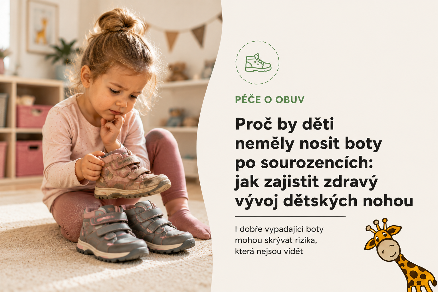 nosit a nebo nenosit obuv po sourozencích